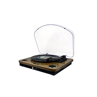 Akai CSTP09 Platine Vinyle Bois Clair - Les Beatles, Paul McCartney, John Lennon, RIngo Starr, George Harrison