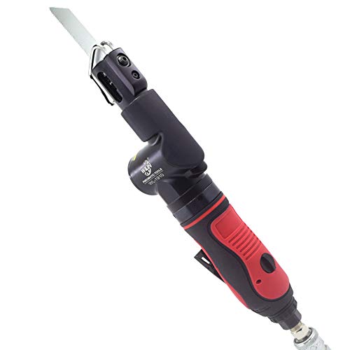 Air Body Saber Saw Gear Driven Pneumatic Saw Files Kit Multipurpose Sheet Metal Reciprocating Saw 10 Mm Aluminum 6 Mm Iron Cut Off Tool For Autobody Work Restoration #TOP5