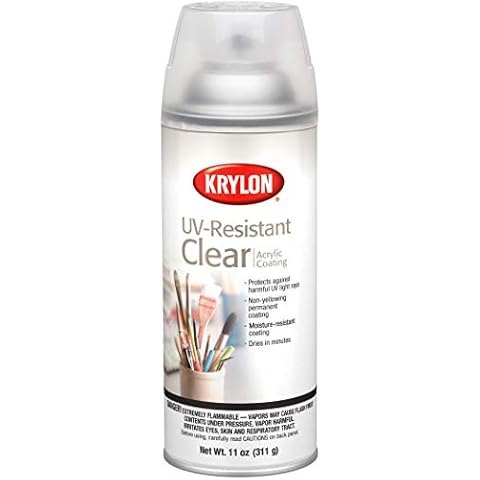 Krylon UV Resistant Acrylic Coating Spray Cover