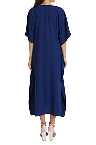 Image of Miss Lavish London Women's Kaftan- Kaftan Dress for Casual, Party, Evening, Vacation and Everyday Wear