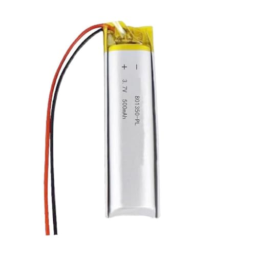 Batería 801350 500 mAh 3,7V Lipo recargable de una pieza para dispositivos electrónicos portátiles