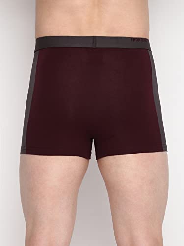 Image of RUPA FRONTLINE Colors Men's Front Open Athlefit Mini Trunks | Soft-Touch Cotton Stretch | Snug Fit | Breathable Fabric | Supporter Brief | Pack of 1