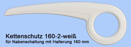 DEKAFORM Kettenschutz Performance Line 160-2 für 33 Zähne * weiß