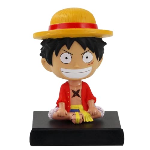 Image of Awestuffs Phone Holder Car Decoration Bobblehead Action Figure Pack of 1 (Monkey 1 Piece)