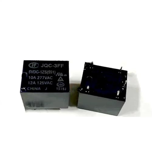 Relais JQC-3FF 005-1ZS 5V évitez les pannes de commutation avec ce lot de 20