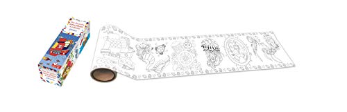 Frise décorative autocollante à colorier Pirates