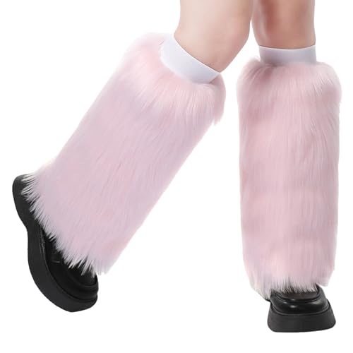 Calentadores de piernas suaves invierno unisex talla única suaves suaves para carnaval 2026