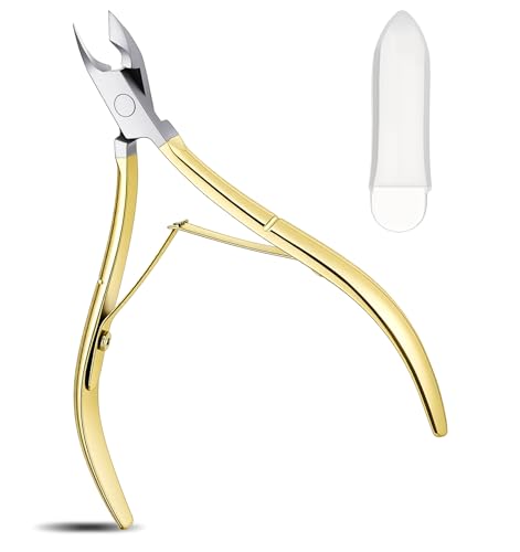 Ingrown Toenail Toenail Clipper for Ingrown Toenails Professional Stainless Steel Clipper for Thick Nails & Seniors Black