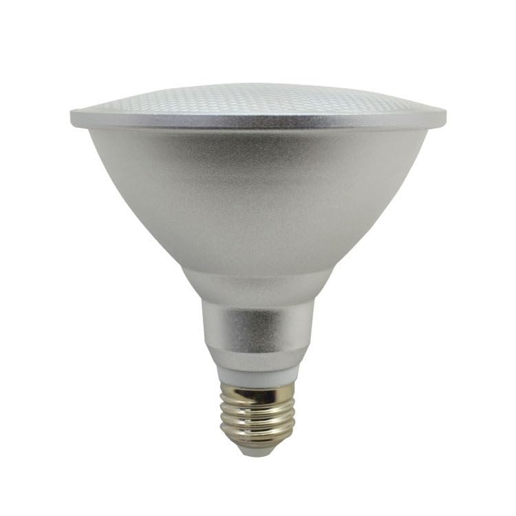 Lanshui Lot de 10 ampoules LED 7W/12W/15W 2835SMD AC85-265V E27 Ampoule étanche en aluminium (blanc chaud, 15 W)