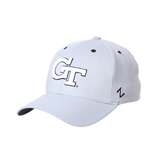 Georgia Tech NCAA Officially Licensed Stretch Fit Hat ZH Gray, Small