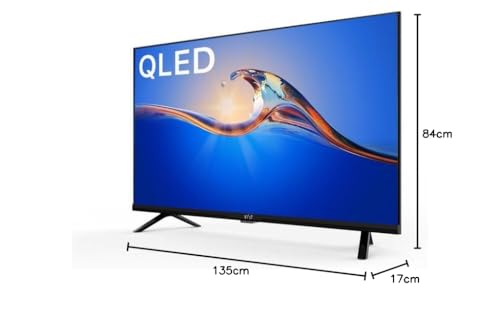Image of VISE (by Vijay Sales 140 cm (55 inches) 4K Ultra HD Smart QLED TV with Motion Remote, Built in Wi-Fi VS55QWA2B (2023 Model Edition)