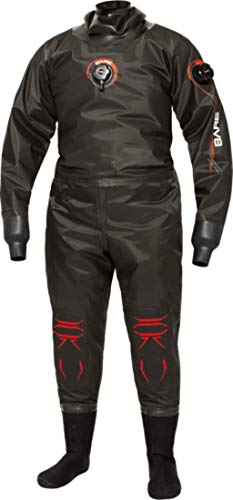 Bare Nex-Gen Pro Dry Men's Drysuit (Medium-Large, Black)
