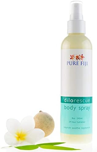 PURE FIJI Dilo and Aloe Vera After Sun Spray Lotion - Spray Moisturizer for Body Helps After Sunburn- After Sun Moisturizing Spray for All Type Skin, 8 oz