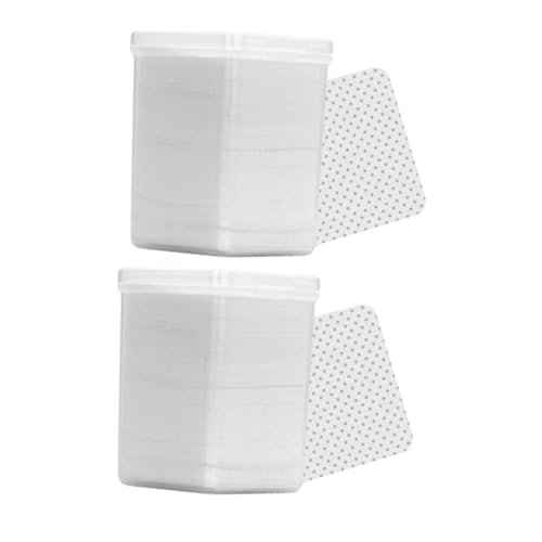 FRCOLOR Cotton Pads Makeup 400pcs Reusable Cleaning Rounds Discharge Makeup Nail Oil for Lash Nail Polish Cleaning Home Salon Use