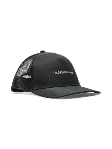 Peak Performance Unisex Trucker Cap, Black, ONE Size