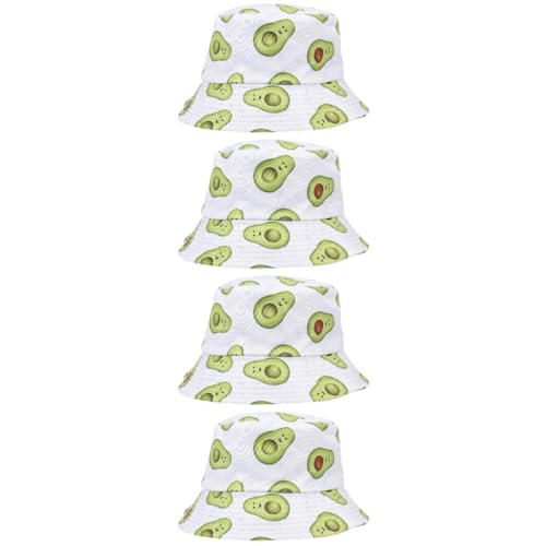 Chapeau pliable pour le soleil bob blanc en coton lavable protégeant le visage