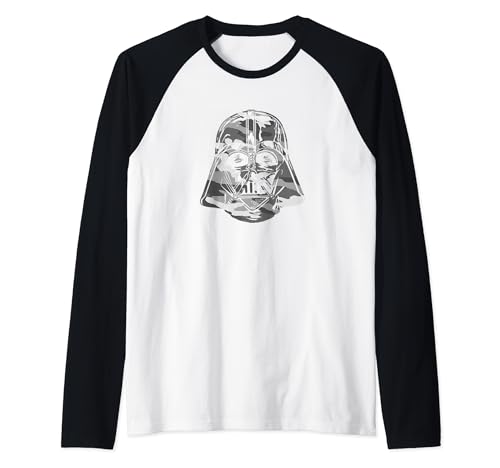 T-shirt Star Wars Dark Vador raglan résistant et confortable contre la routine vestimentaire