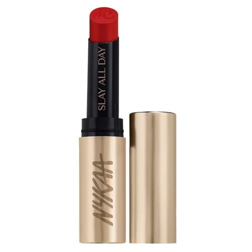 Image of Nykaa Matte to Last No Transfer Long Lasting Lipstick (3.5g) (MumTaj)