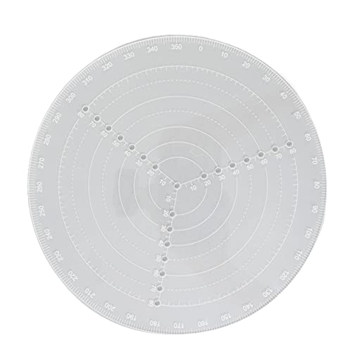 Buscador redondo para centro de KIMISS acrílico semi-transparente miniatura 7