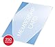 GBC Laminierfolien Kleinformat 54 x 86 mm, 250 mic, Ideal für Ausweise und Namensschilder, Robuste Laminiertaschen im 100er Pack, Glänzend, Transparent, 3740430