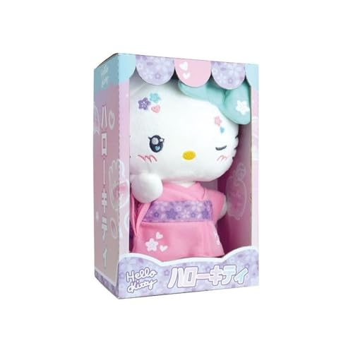 Peluche Hello Kitty Kimono de 22 cm muñeco coleccionable Jemini 024406 5
