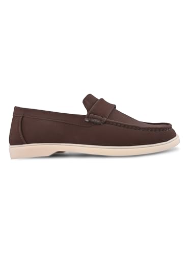 Image of Prolific Men's Slip-On Super Cushioned Loafer Shoes|Stylish & Comfortable with Soft Cushioned Insole