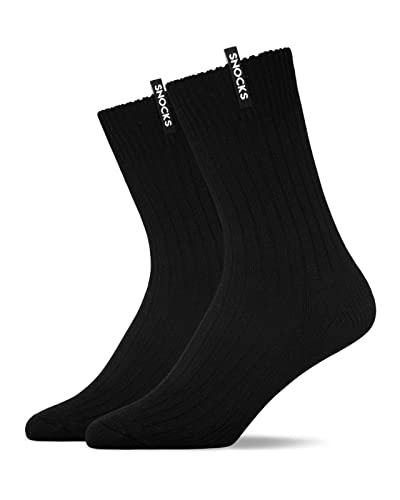 Snocks 2x Calzettoni Invernali Caldi Calze Lana