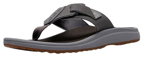 Clarks Breeze pour homme : nu-pieds en toile souple et sandales de plage confort