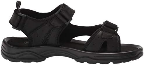 Propét Men's Daytona Flat Sandal,Black,8 XX-Wide | Image 5
