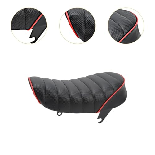 Asiento pasajero trasero mullido e impermeable para motos Z50R 5