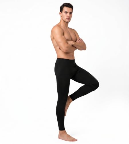 Image of NEVER LOSE Compression Pants Tights, Skins, Men's Legging, Base Layer for Gym, Running, Swimming, Cricket, Cycling, Football, Yoga, Basketball, Tennis, Badminton & More