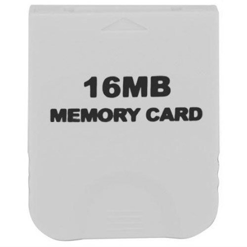 16 MB geheugenkaart wit voor Nintendo Wii & Gamecube