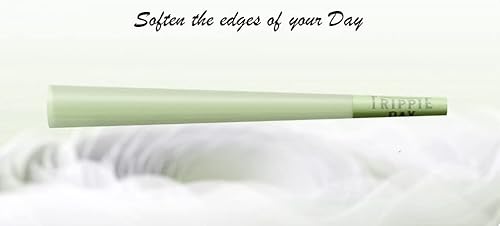 Miniatura 2 de Trippie Day Conos verdes preenrollados  Paquete de 50  Veganos y sin OMG  Sin colores químicos utilizados  Conos especiales de 3.858 in de