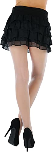 Image of ToBeInStyle Women's Pack of 6 Sheer Solid 100% Nylon Pantyhose