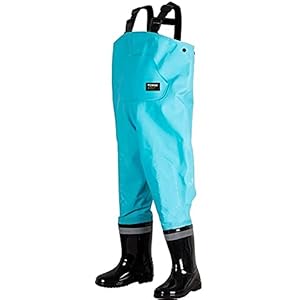 Vissen Borst Waders Boot, Jongens Meisjes Vissen Regen Boot Hip Waders for Jagen (Color : E, Size : 32)