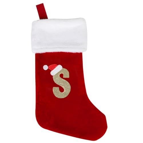 DERAYEE Monogrammed Christmas Stockings with...