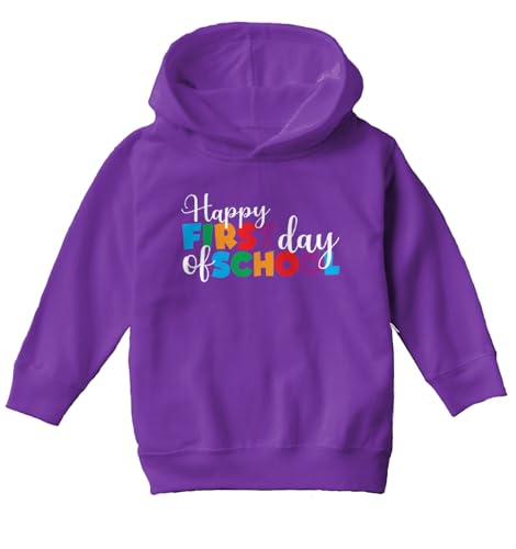 Haase Unlimited Happy First Day Of School - Learning Toddler/Youth Fleece Hoodie