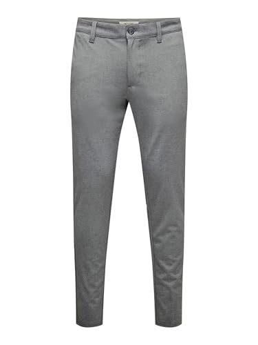 Only & Sons, Herren ONSMARK Pant GW 0209 NOOS Hose, Grau (Medium Grey...