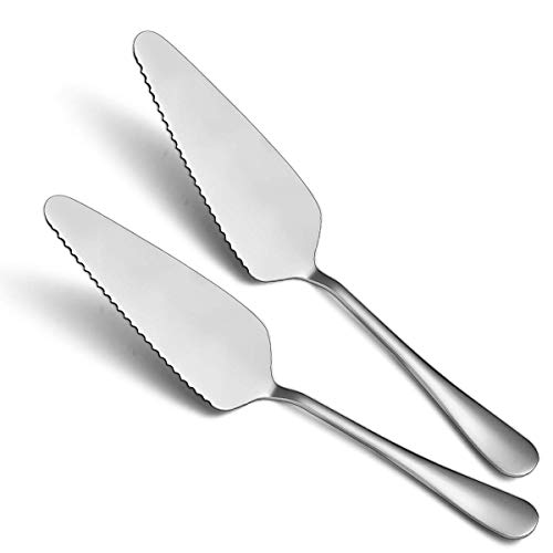 Cake Server, Kyraton Cake Cutter Pasta Pie Server, Cake Knife And Serving Set Pack of 2