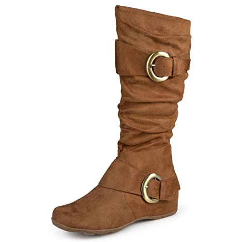 Journee Collection Women's Jester Wide-Calf Knee High Fashion Boot