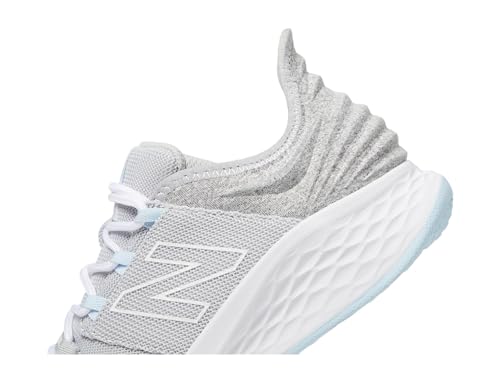 New Balance Women's Fresh Foam ROAV Golf Shoe, Grey/Blue, 7.5