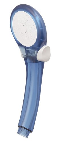 SANEI(サンエイ) シャワーヘッド シャモジー 節水・手元ストップ スケルトンブルー PS39631-80XA-CB6