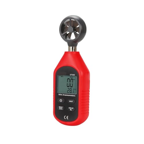 UT363 ハンドヘルドミニデジタル風速計風速測定温度テスター LCD ディスプレイ気流速度風レベル