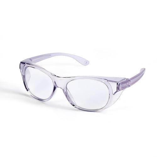 Tasovi TR90 - Gafas de seguridad con marco ligero, antivaho UV400, gafas de protección ocular para hombres y mujeres