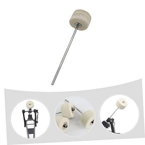Repuesto de martillo para pedal de batería de fieltro 4 piezas miniatura 4