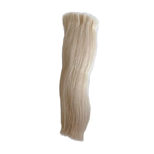 Natural white horse tail hair 1/4 lb