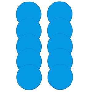 Odoukey Zelfklevende reparatie patches Pool Reparatie Patches Ronde PVC Reparatie Kit voor Waterbed Pool Paddling 10…