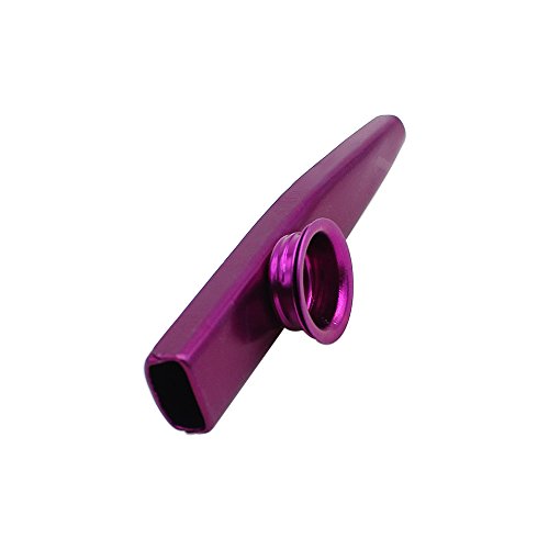 KKmoon Kazoo Liga De Alumínio De Metal com 5 pcs Flauta Diafragma Presente para Crianças Amantes de