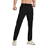 Idtswch 30/32/34/36/38/40 Long Inseam Mens Tall Sweatpants Open Bottom Joggers Athletic Yoga Pants with Pockets