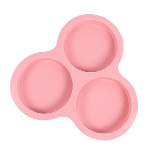 LOLIPPYY Molde de Silicona para Repostería con Cavidades Cilíndricas Antideslizante Resistente al Horno Microondas Molde Multiuso para Chocolate y Fondant Herramienta de Cocina para